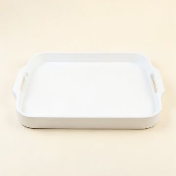 Dawn Bridge Serving Tray - White (synthetic illustration; no displayed measurements)