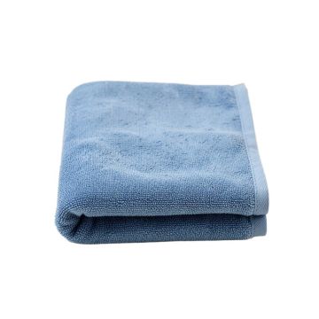 Olive Arc Bath Towel - Blue