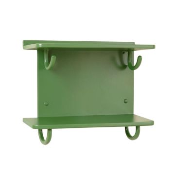 Cove Bridge Wall-Mounted Entryway Organizer Shelf - Green