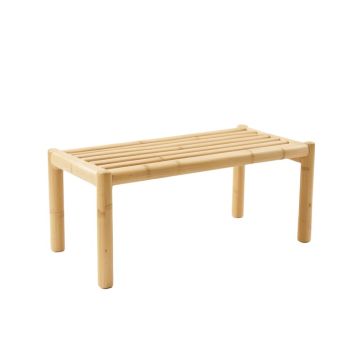 Alder Edge Indoor Bench - Beige