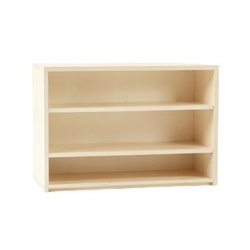 Brook Bend Low Bookcase - Ivory