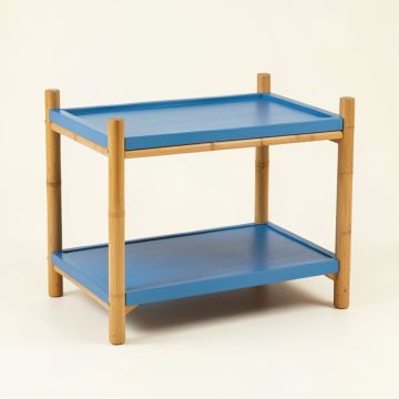 Vale Arc Empty Countertop Canister Rack - Blue (synthetic illustration; no displayed measurements)