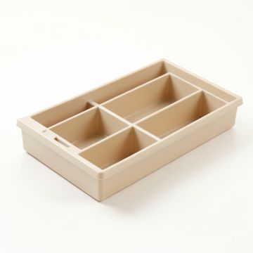 Cove Bridge Empty Pantry Drawer Organizer Insert - Beige (synthetic illustration; no displayed measurements)