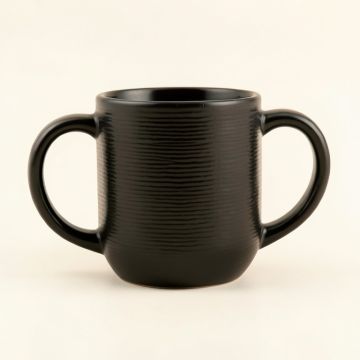 Slate Branch Ceramic Mug - Black (synthetic illustration; no displayed measurements)