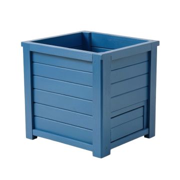 Fern Branch Closed Garden Compost Bin - Blue (synthetic illustration; no displayed measurements)