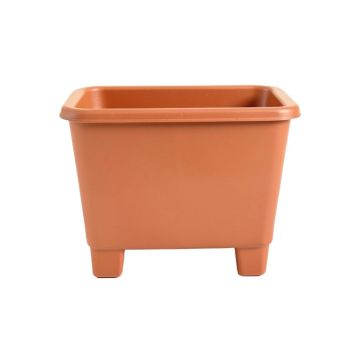 Dune Brook Empty Raised Planter - Terracotta