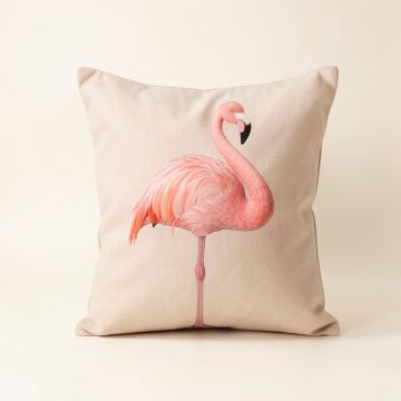 Flamingo Vintage Advertisement (synthetic illustration; no displayed measurements)