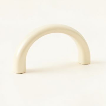 Stone Crest Cabinet Handle Without Packaging - Ivory (synthetic illustration; no displayed measurements)