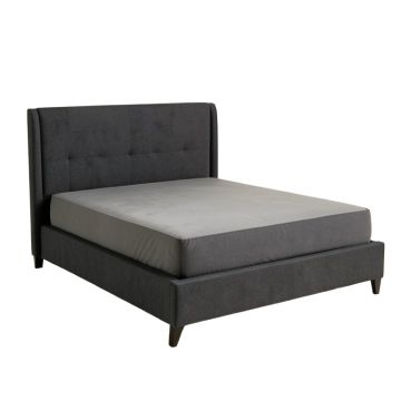 Zest Wing Upholstered Standard Bed
