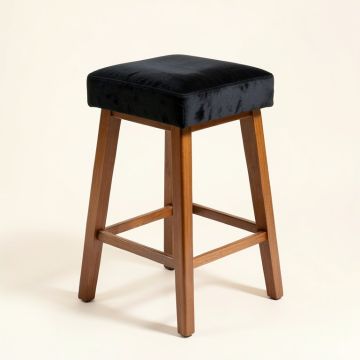 Wendy Velvet 26 '' Counter Stool (synthetic illustration; no displayed measurements)