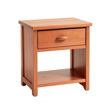 Maple Crest Nightstand - Terracotta