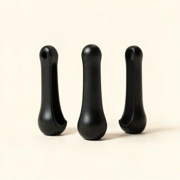 Quilted Mirror Shower Curtain Hooks (synthetic illustration; no displayed measurements)
