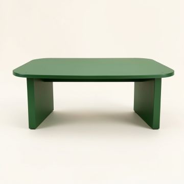 Ash Bend Desktop Monitor Riser - Green (synthetic illustration; no displayed measurements)