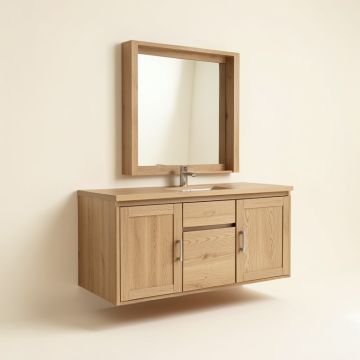 Fika 73 '' Wall-Mounted Double Bathroom Vanity Set (synthetic illustration; no displayed measurements)