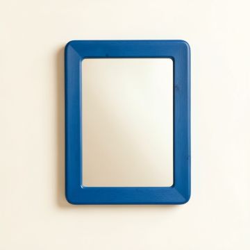 Ash Crest Framed Wall Mirror - Blue (synthetic illustration; no displayed measurements)