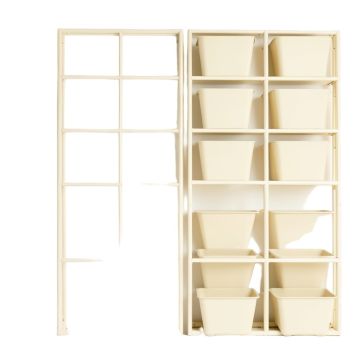 Dawn Bridge Empty Vertical Garden Frame - Ivory