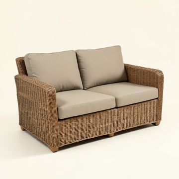 Desberg Patio Sofa With Cushions (synthetic illustration; no displayed measurements)