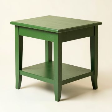 Fern Crest Side Table - Green (synthetic illustration; no displayed measurements)