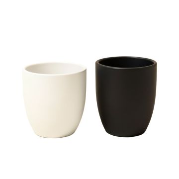 Bothilde 2 Piece Ceramic Pot Planter Set