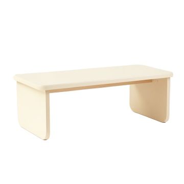 Heath Edge Indoor Bench - Cream