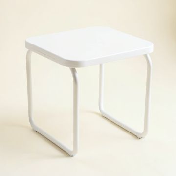 Briar Crest Compact Balcony Table - White (synthetic illustration; no displayed measurements)