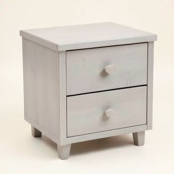 Gasi 2 - Drawer Nightstand In Light Gray (synthetic illustration; no displayed measurements)
