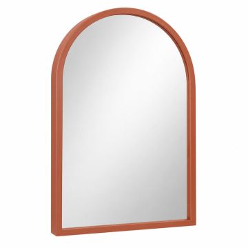 Maple Bridge Framed Wall Mirror - Terracotta