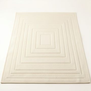 Alder Bend Rectangular Outdoor Rug - Cream (synthetic illustration; no displayed measurements)