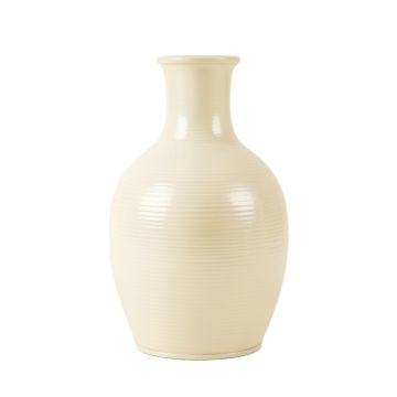Aspen Canyon Empty Decorative Vase - Cream