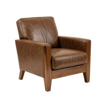 Nemcova 30 '' Wide Top Grain Leather Armchair