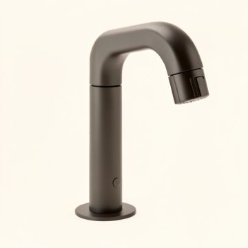 Wide-Spread Waterfall Led-Thermal Sink Faucet (synthetic illustration; no displayed measurements)