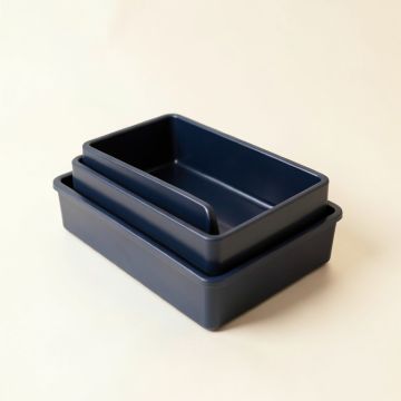 Rowan Bluff Empty Pantry Drawer Organizer Insert - Navy (synthetic illustration; no displayed measurements)