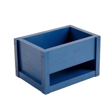 Reed Branch Empty Raised Planter - Blue