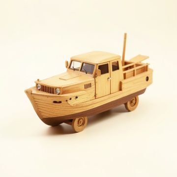 Raymo Model Ship (synthetic illustration; no displayed measurements)