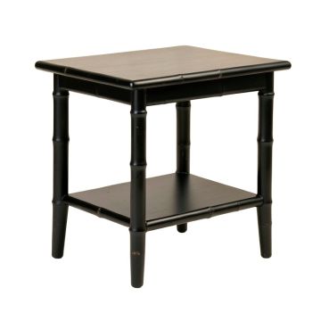 Ridge Bridge Side Table - Black