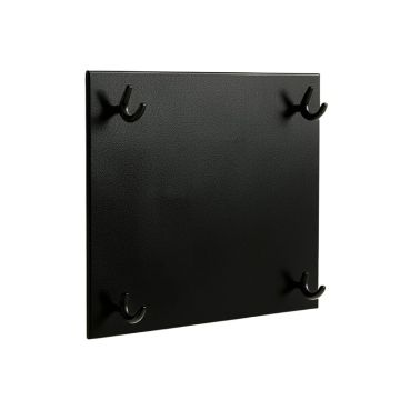 Linden Crest Empty Wall-Mounted Tool Organizer Panel - Black