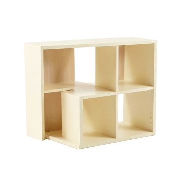 Briar Edge Desktop Shelving Unit - Cream