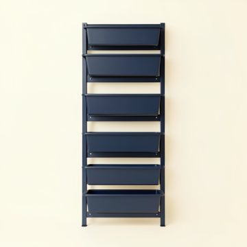 Field Branch Empty Vertical Garden Frame - Navy (synthetic illustration; no displayed measurements)