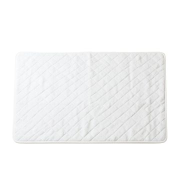 Cliff Dell Bath Mat - White
