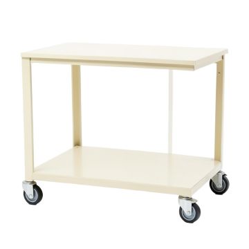 Aspen Crest Empty Rolling Workshop Cart - Cream (synthetic illustration; no displayed measurements)