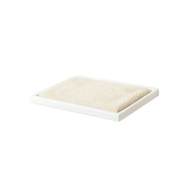 Brook Bridge Wall-Mounted Cat Perch - White