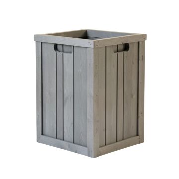 Clay Bluff Closed Outdoor Storage Box - Gray