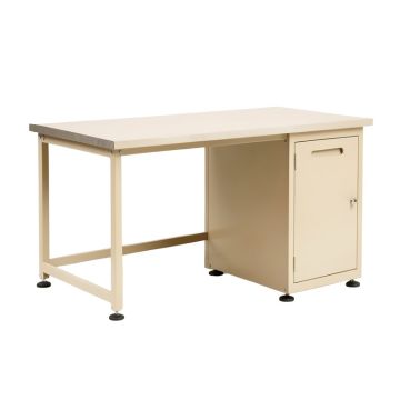 River Bend Empty Workshop Workbench - Beige