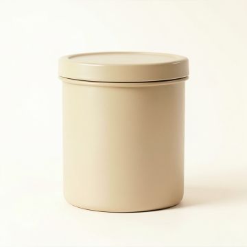 Linden Canyon Storage Canister With Lid - Beige (synthetic illustration; no displayed measurements)