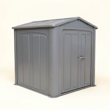 6 Ft. W X 10 Ft. D Plastic Storage Shed (synthetic illustration; no displayed measurements)