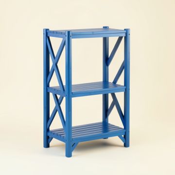 Rowan Bend Empty Seed-Starting Shelving Unit Without Lights - Blue (synthetic illustration; no displayed measurements)