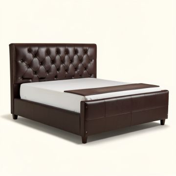 Eloria Tufted Upholstered Low Profile Standard Bed (synthetic illustration; no displayed measurements)