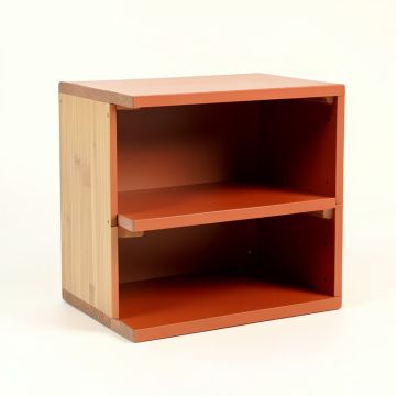 Hazel Bridge Low Toy Storage Unit - Terracotta (synthetic illustration; no displayed measurements)