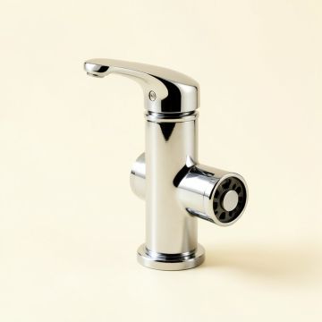 Eurostyle Cosmopolitan Single Hole Bathroom Faucet With Drain Assembly (synthetic illustration; no displayed measurements)