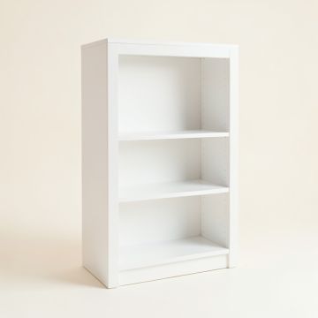 Flint Arc Freestanding Bookcase (synthetic illustration; no displayed measurements)